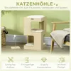 PawHut kočičí jeskyně, třípatrová skříňka pro kočky s Náhled obrázku produktu 6