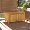 vidaXL Záhradná truhlica 110x52x55 cm Bambus Náhľad obrázku produktu 2