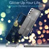 NALIA Priehľadné trblietavé puzdro pre Samsung Galaxy S22, Náhľad obrázku produktu 2