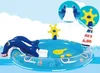 SUN CLUB Wasserspielplatz für Kinder mit Haifischrutsche Produktbild-Vorschau 2