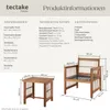 Sada zahradního nábytku tectake® Eivissa v provedení Rope s Náhled obrázku produktu 5