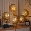 LED Eisen Mond Schloss Licht Kugel Licht Stern Mond Licht Produktbild-Vorschau 4
