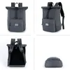 Cityrucksack Rolltop Rucksack Damen Herren Tagesrucksack Produktbild-Vorschau 7