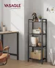 A home office setup with a desk, chair, and a multi-shelf bookcase. Produktbild-Vorschau