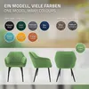 ML-Design sada 2 jídelních židlí s područkami a opěradlem, Náhled obrázku produktu 7