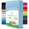 EllaTex Jersey Spannbettlaken 180x200–200x200 Baumwolle – Produktbild-Vorschau 1
