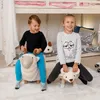 Kondela Taburetka Lola - biela / prírodná Náhľad obrázku produktu 3