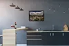MuchoWow® MuchoWow® Gerahmtes Poster Weiße Wolken über Produktbild-Vorschau 2