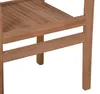 MiaMöbel | Outdoor Gartenstuhl aus Teak | 64,5 x 95 x 54cm Produktbild-Vorschau 12