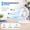 Tichý stolný ventilátor s funkciou otáčania o 90° – Náhľad obrázku produktu 5
