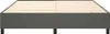 vidaXL Boxspringbettgestell Dunkelgrau 180x200 cm Samt Produktbild-Vorschau 4