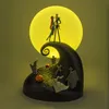 Noční můra před Vánoci Diorama-Leuchte Jack & Sally Náhled obrázku produktu 6