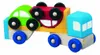 Variables Spielzeugfahrzeug 4 in 1: Traktor, Anhänger und Produktbild-Vorschau 1