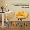 Krzesło biurowe 592871 żółte, do 136 kg, żółte Podgląd zdjęcia produktu 8