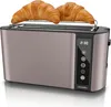 A toaster with two croissants on top, displayed on a reflective surface. Anteprima dell’immagine prodotto