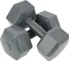 Two gray dumbbells are shown against a white background. Náhled obrázku produktu