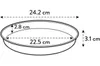 elho loft urban saucer round 24, Podšálka, Polypropylene, Náhľad obrázku produktu 4