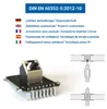 deleyCON CAT 6a Netzwerkdose 2x RJ45 Buchse FTP 10 Gbit, 5 Produktbild-Vorschau 7