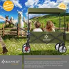KESSER® Bollerwagen faltbar mit Dach Handwagen Produktbild-Vorschau 8