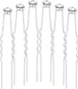 A&A Haarnadel Strassstein, Nadel silber  6er Produktbild-Vorschau 1