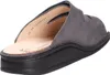 A close-up view of the inside and side of a grey slipper. Produktbild-Vorschau