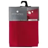 A red rectangular tablecloth is folded and displayed with its packaging. Náhľad obrázku produktu