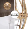 Pendelleuchte Wohnzimmer Boho Korbleuchten Pendellampe Produktbild-Vorschau 4