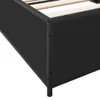 Bettgestell Schwarz 90x190 cm Holzwerkstoff und Metall Produktbild-Vorschau 6