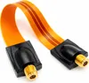 Flachband SAT Koaxial Kabel Tür Fensterdurchführungskabel Produktbild-Vorschau 9
