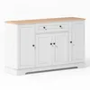 Flieks Sideboard Armoire de cuisine, buffet de cuisine avec Voir les images du produit 8