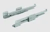Two metal drawer slides are shown against a plain background. Produktbild-Vorschau