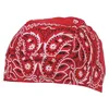 Headwrap, paisley-rot, Baumwolle Produktbild-Vorschau 1