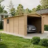 Holzgarage 15 m² − Abstellraum mit Fenstern − Produktbild-Vorschau 8