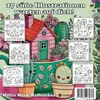 Cozy Malbuch für Erwachsene - Garten Malbuch mit Motiven Produktbild-Vorschau 2