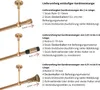 Gardinenstange 1 läufig 160 cm Vorhangstange 19mm Kupfer Produktbild-Vorschau 7