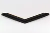 Bilderrahmen Palermo - 28x35 cm, Schwarz Gold Nachbildung, Produktbild-Vorschau 5