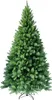 A full shot of a green artificial Christmas tree on a white background. Produktbild-Vorschau