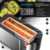 Arendo, hriankovač s dvoma otvormi, 1500 W, pre 4 plátky, s Náhľad obrázku produktu 5
