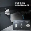 Toilettenpapierhalter Edelstahl silber mit Deckel und Produktbild-Vorschau 7