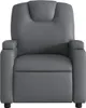 vidaXL Relaxsessel Grau Kunstleder Produktbild-Vorschau 4