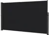 A black retractable side awning for a garden or patio. Podgląd zdjęcia produktu