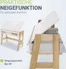 Juskys Kinder Schreibtisch Fietje Plus - Neigungs- & Produktbild-Vorschau 4