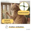 PiuPet® Katzennetz Drahtverstärkt I 8x3m I Grün I Produktbild-Vorschau 2