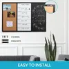 Kurtzy 3-In-1 Pinnwand Kombi-Tafel magnetisch - Tafel aus Produktbild-Vorschau 3