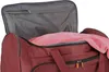A close-up view of an open maroon duffel bag with a pink towel inside and a mesh pocket visible in the lid. Náhľad obrázku produktu