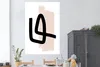 MuchoWow® Poster Abstrakt - Pastell - Rosa 120x180 cm - Produktbild-Vorschau 2