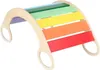 Altalena Montessori 5in1 per bambini - Arcobaleno Anteprima dell’immagine prodotto 1