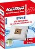 KOMA ET24S - Vrecká do vysávača ETA Onyx 1466 textilné, 5ks Náhľad obrázku produktu 3