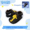 YIHAKIDS Baby Krabbelschuhe Leder 18-24 Monate, Produktbild-Vorschau 2