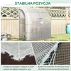 Fóliový skleník Outsunny se 2 dveřmi pro pěstování rostlin, Náhled obrázku produktu 7